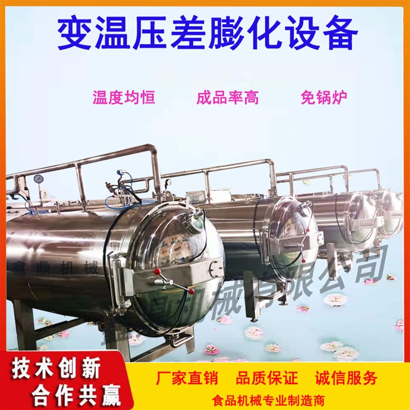 果蔬變溫壓差（閃蒸）膨化機