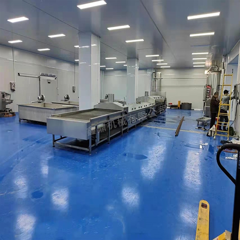 雞脖定型蒸煮油炸全套設備歡迎來電